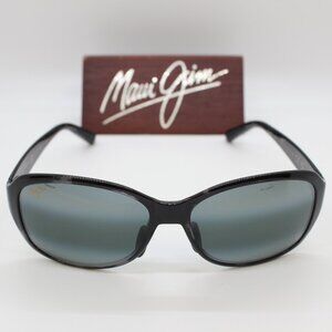 NEW Maui Jim KOKI BEACH Polarized Sunglasses Black Grey Tortoise 433N-11T